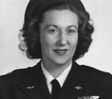 Nadine is one of 85 pilots in the WASP Class 43-5 to graduate on September 11, 1943 in Sweetwater, Texas.