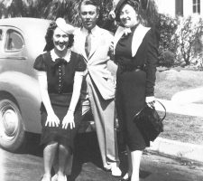 In 1939, eager to work in the fast-growing aircraft industry in southern California, Nadine moved to Los Angeles; mother and brother would eventually follow her, with all three making southern California their home.