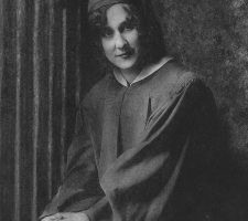 Portrait of Nadine at age 18 in 1929 on her graduation from El Dorado High School in the oil-town of El Dorado, Kansas.